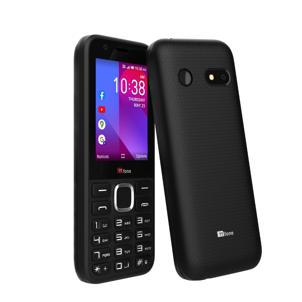 Used - TTfone TT240 with Mains Charger, EE SIM Card