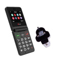 TTfone TT660 Flip Big Button Mobile with O2 SIM, USB C Mains Charger-0