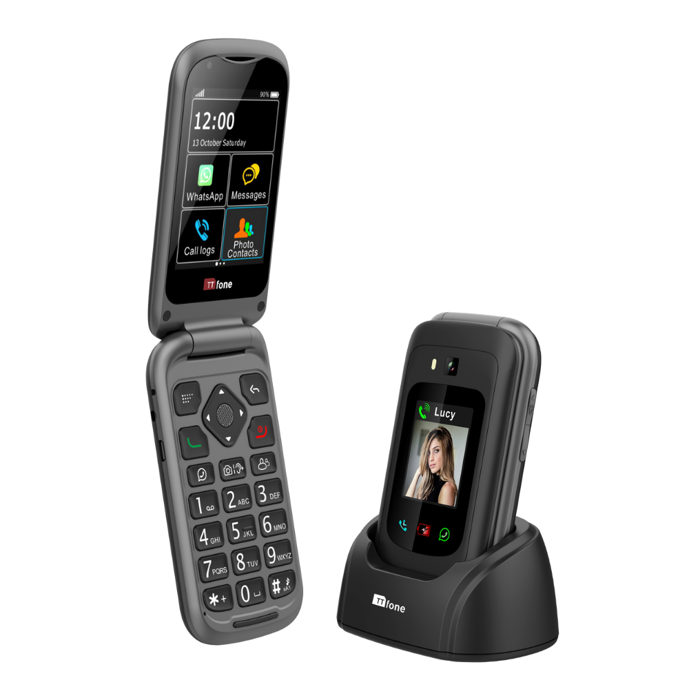 Used - TTfone TT970 4G with Giffgaff Pay As You Go SIM Card