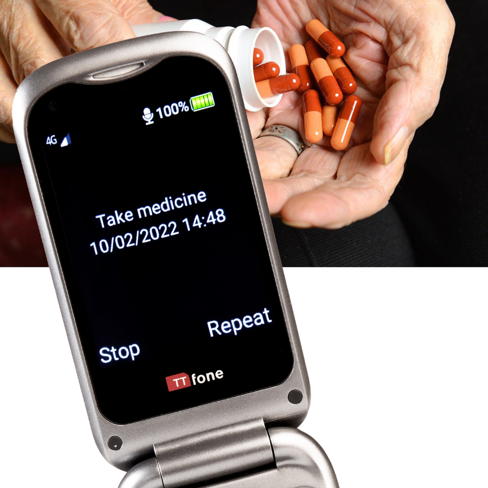 Used - TTfone TT970 4G with Giffgaff Pay As You Go SIM Card